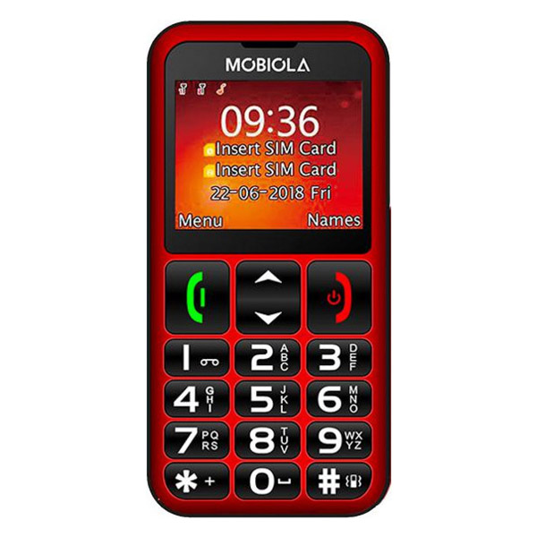 Mobiola MB700, Dual SIM, piros