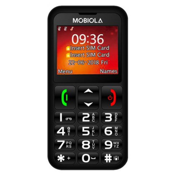 Mobiola MB700, Dual SIM, fekete