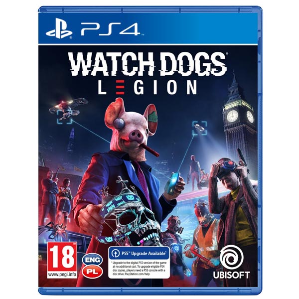 Watch Dogs: Legion [PS4] - BAZÁR (használt áru)