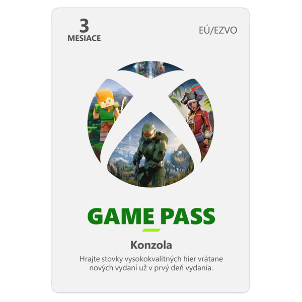 Xbox Game Pass 3 havi előfizetés Xbox Game Pass 3 havi előfizetés