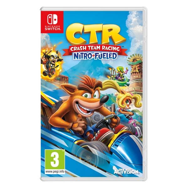 Crash Team Racing Nitro-Fueled [NSW] - BAZÁR (használt)