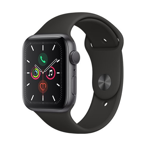Apple Watch Series 5 GPS, 44mm | Space Gray, C osztály - Használt, 12 hónap garancia