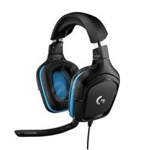Logitech G432 - vezetékes gamer fejhallgató térhangzással Logitech G432 - vezetékes gamer fejhallgató térhangzással