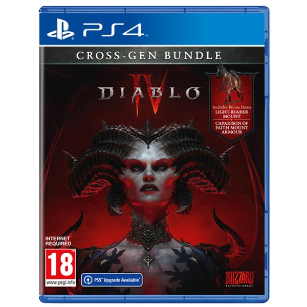 Diablo IV [PS4] - BAZÁR (használt termék)