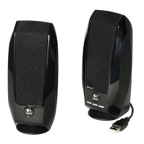 Logitech S150 - speakers 2.0, black, 5W RMS, USB akciós termékkép 1