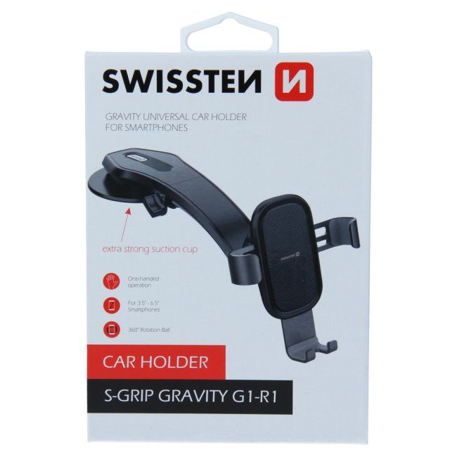 Swissten univerzális autós tartó S-Grip G1-R1 Swissten univerzális autós tartó S-Grip G1-R1