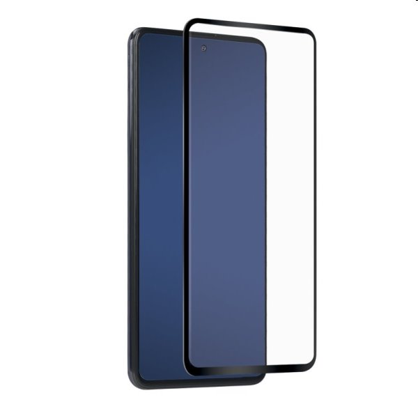 SBS Full Cover Edzett üveg Samsung Galaxy A53 / A52 - A525F / A51 - A515F / A52s 5G számára, Fekete