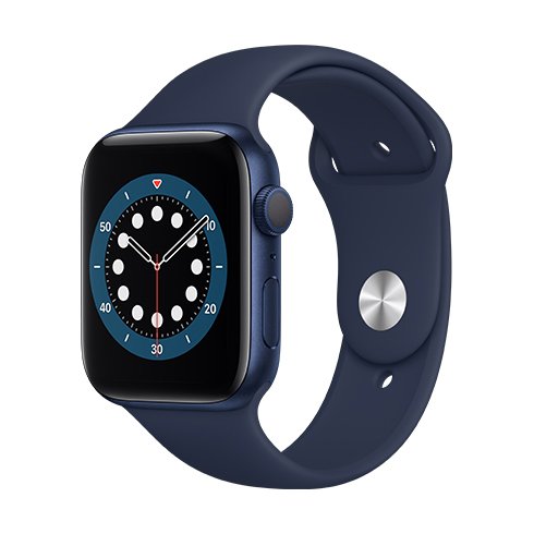 Apple Watch Series 6 GPS, 44mm Blue Aluminium Case, C osztály - használt, 12 hónap garancia Apple Watch Series 6 GPS, 44mm Blue Aluminium Case, C osztály - használt, 12 hónap garancia