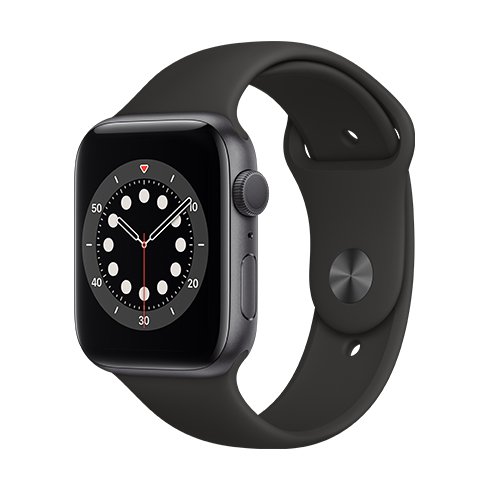 Apple Watch Series 6 GPS, 44mm Space Gray, B osztály - használt, 12 hónap garancia Apple Watch Series 6 GPS, 44mm Space Gray, B osztály - használt, 12 hónap garancia