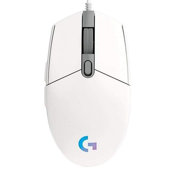 Gamer egér Logitech G102 Lightsync Játékos Egér, fehér Gamer egér Logitech G102 Lightsync Játékos Egér, fehér