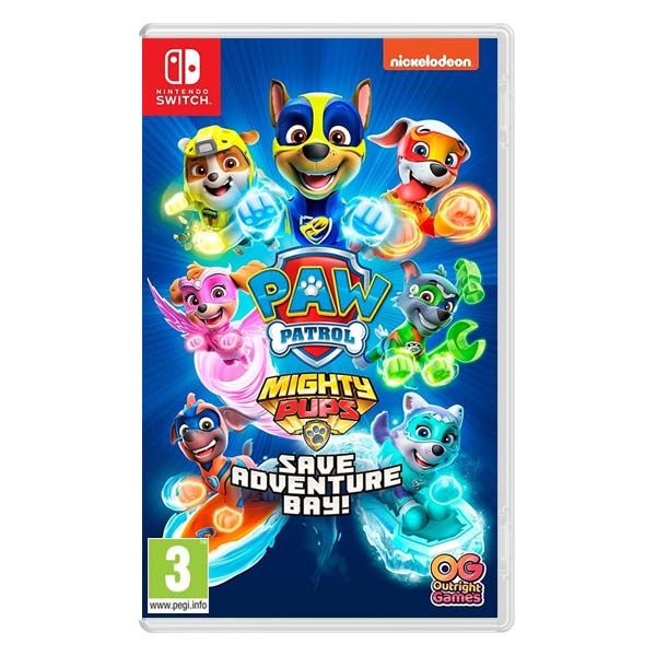 PAW Patrol: Mighty Pups Save Adventure Bay - Switch akciós termékkép 1