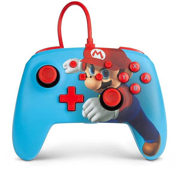 Vezetékes vezérlő PowerA Enhanced Nintendo Switch számára, Mario Punch