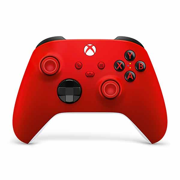 Microsoft Xbox Bezdrôtový ovládač, pulzujúca červená