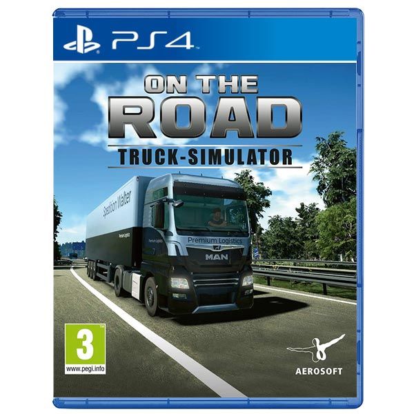 On the Road: Truck Simulator - PS4 akciós termékkép 1