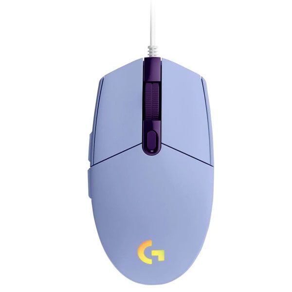 Logitech G102 Lightsync Gaming Mouse, lilac Logitech G102 Lightsync Gaming Mouse, lilac