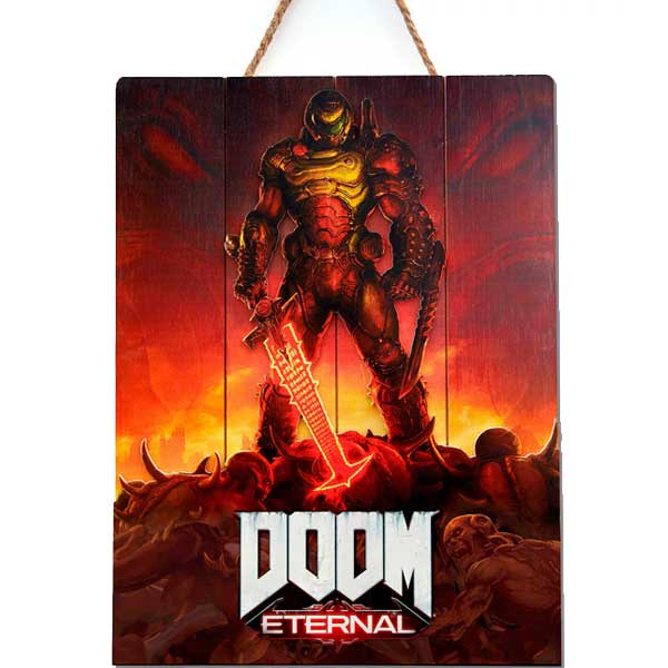 Kép WoodArt 3D Eternal Limited Editon (Doom)