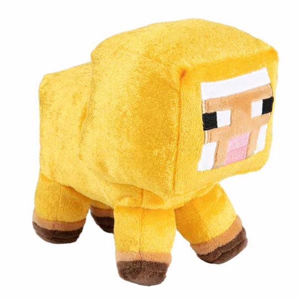 Plüssjáték Limited Edition Happy Explorer Gold Sheep (Minecraft)