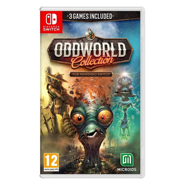 Oddworld: Collection [NSW] - BAZÁR (használt termék)