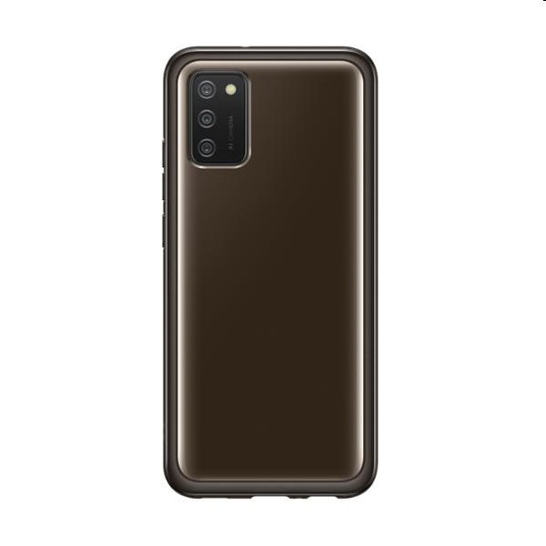 Tok Clear Cover  Samsung Galaxy A02s - A026T, black (EF-QA026T)