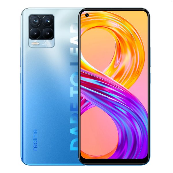Realme 8 Pro, 8/128GB, blue, A osztály - használt, 12 hónap garancia Realme 8 Pro, 8/128GB, blue, A osztály - használt, 12 hónap garancia
