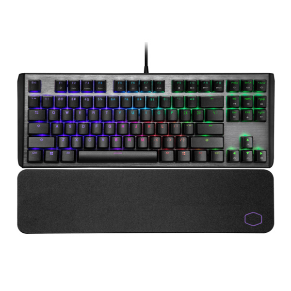 Gamer billentyűzet Cooler Master CK530 V2 Brown Switch, RGB LED, US layout, black Gamer billentyűzet Cooler Master CK530 V2 Brown Switch, RGB LED, US layout, black