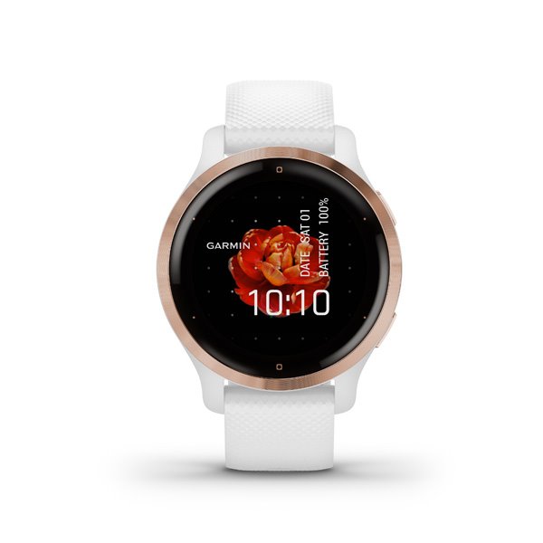 Garmin Venu 2S, rose arany/fehér