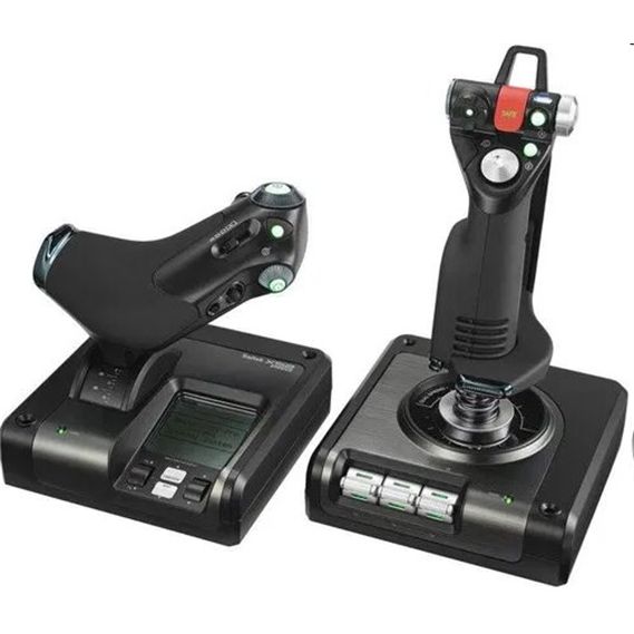 Logitech X52 Professional H.O.T.A.S. - szimulációs távirányító gáz- és vezérlőkarral