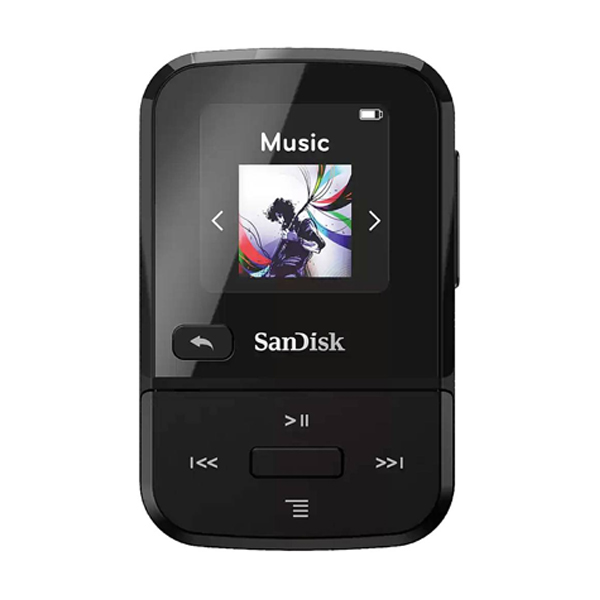 SanDisk MP3 Clip Sport Go 32 GB Lejátszó, Fekete