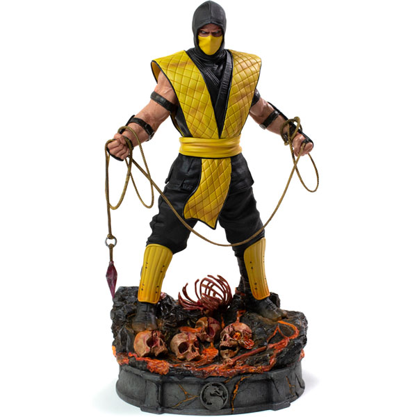 Szobor Scorpion 1/10 (Mortal Kombat)