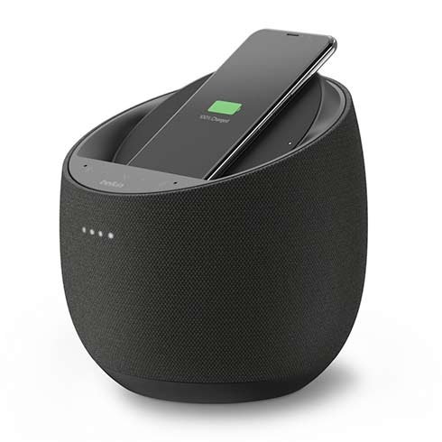 Belkin Soundform Elite Hi-Fi Smart hangszóró + Wireless Charger - Black