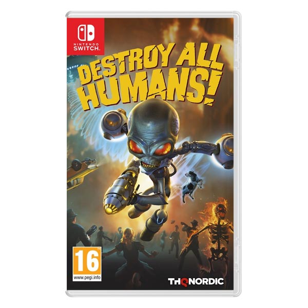 Destroy All Humans! [NSW] - BAZÁR (használt termék)