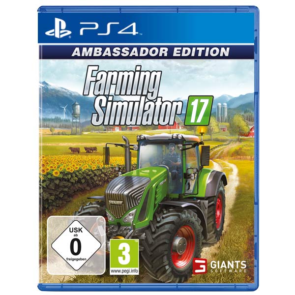Farming Simulator 17 (Ambassador Edition) [PS4] - BAZÁR (használt termék)