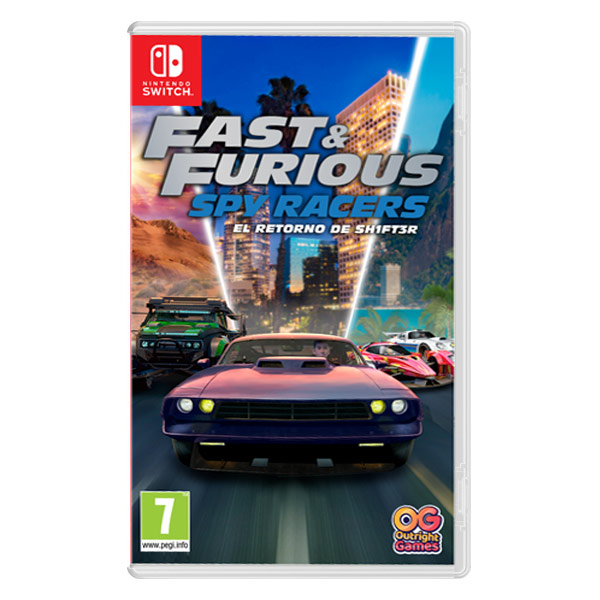 Fast & Furious: Spy Racers Rise of SH1FT3R [NSW] - BAZÁR (használt termék)