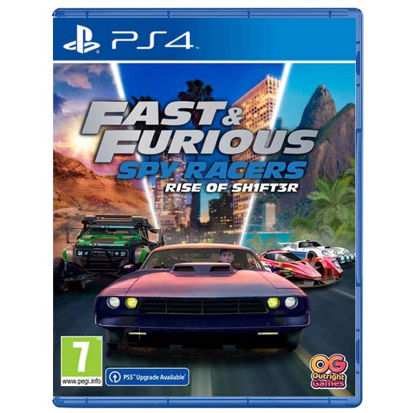 Fast & Furious: Spy Racers Rise of SH1FT3R [PS4] - BAZÁR (használt termék)