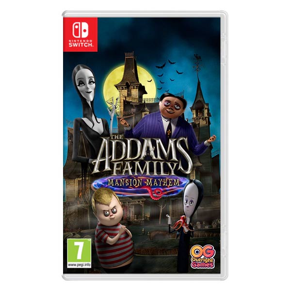 The Addams Family: Mansion Mayhem [NSW] - BAZÁR (használt termék)