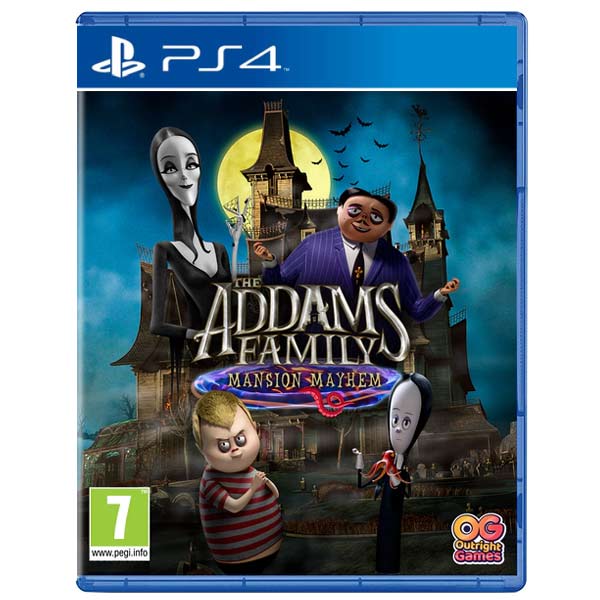 The Addams Family: Mansion Mayhem [PS4] - BAZÁR (használt termék)