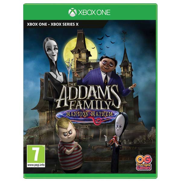 The Addams Family: Mansion Mayhem [XBOX Series X] - BAZÁR (használt termék)