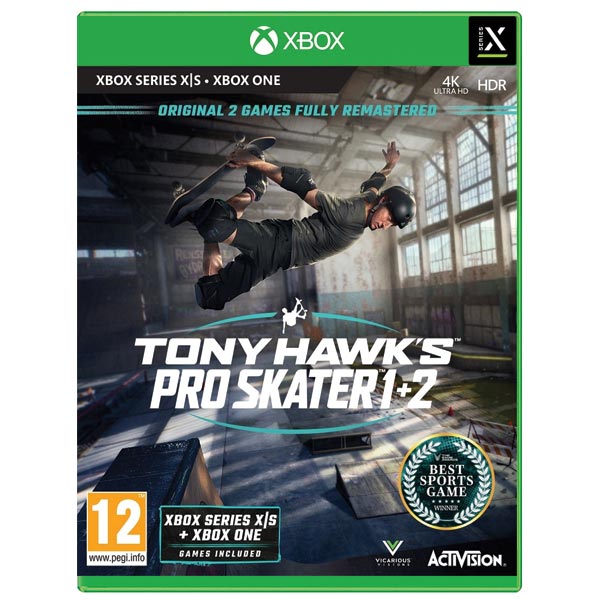 Tony Hawk’s Pro Skater 1+2 [XBOX Series X] - BAZÁR (használt termék)