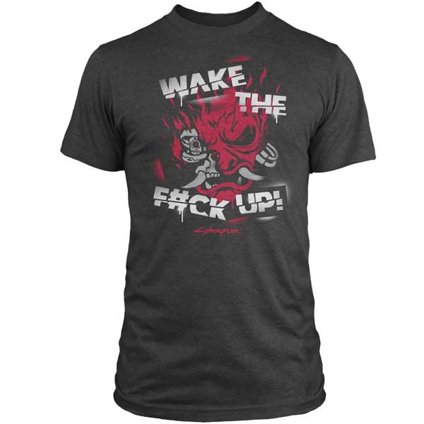 Póló Wake Up Sketchy Premium (Cyberpunk 2077) M Póló Wake Up Sketchy Premium (Cyberpunk 2077) M