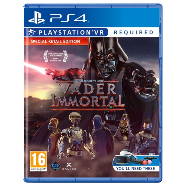 A Star Wars VR Series: Vader Immortal (Special Retail Edition) [PS4] - BAZÁR (használt termék)