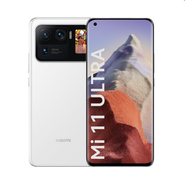 Xiaomi Mi 11 Ultra, 12/256GB,Black, B osztály - használt, 12 hónap garancia