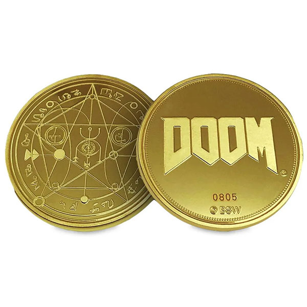 Gyűjtői érme Limited Edition 25th Anniversary Gold (Doom)