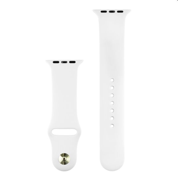 Szilikon óraszíj COTEetCI  Apple Watch 38/40/41mm, fehér