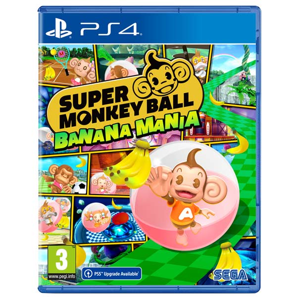 Super Monkey Ball: Banana Mania [PS4] - BAZÁR (használt termék)