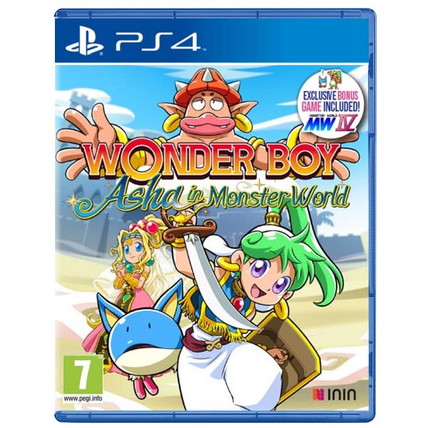 Wonder Boy: Asha in Monster World [PS4] - BAZÁR (használt termék)