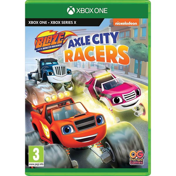 Blaze and the Monster Machines: Axle City Racers [XBOX Series X] - BAZÁR (használt termék)