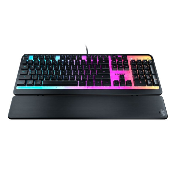 Gamer membrános billentyűzet Roccat Magma, US kiosztás, Fekete Gamer membrános billentyűzet Roccat Magma, US kiosztás, Fekete