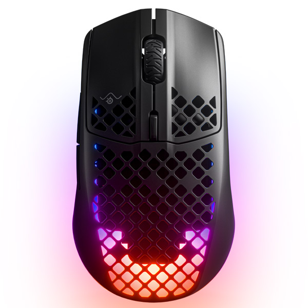 Gamer egér SteelSeries Aerox 3 Vezeték nélküli, Fekete