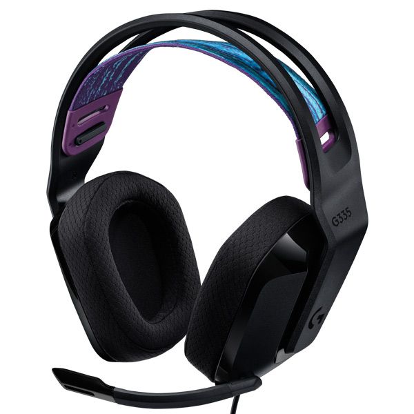 Logitech G335 - gamer fejhallgató, vezetékes 3,5mm - fekete Logitech G335 - gamer fejhallgató, vezetékes 3,5mm - fekete