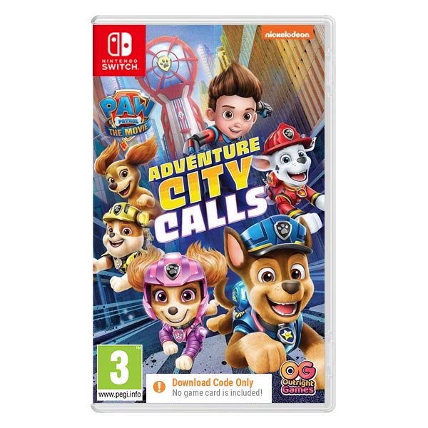 Paw Patrol The Movie: Adventure City Calls [NSW] - BAZÁR (használt termék)